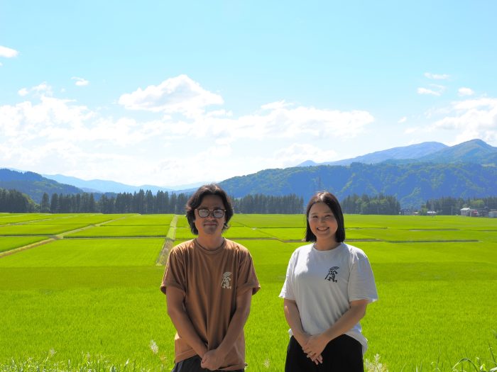 越後雪椿産業の小林さんと武田さん